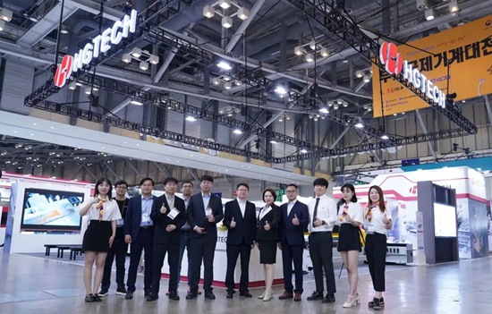 實力出征 | 華工激光驚艷亮相韓國釜山工業(yè)展，現(xiàn)場人氣up up！